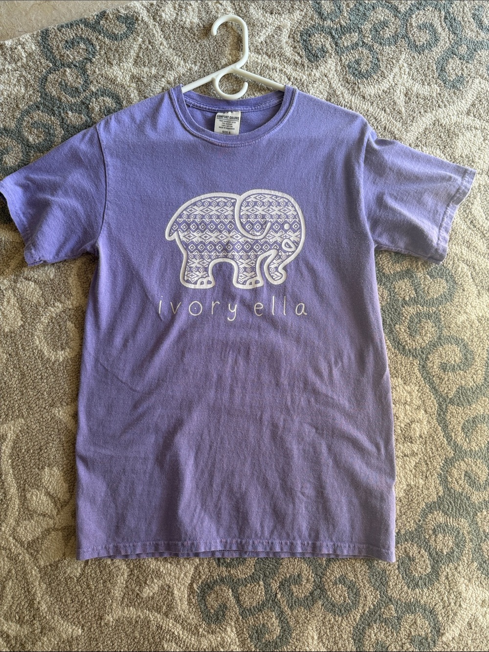 ivory ella Lavender Graphic Tee